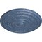 Ekena Millwork Carton Ceiling Medallion (For Canopies up to 2 5/8"), Hnd-Painted Americana Crackle, 12 5/8"OD x 1"P CM13CAAMC - alternate 4